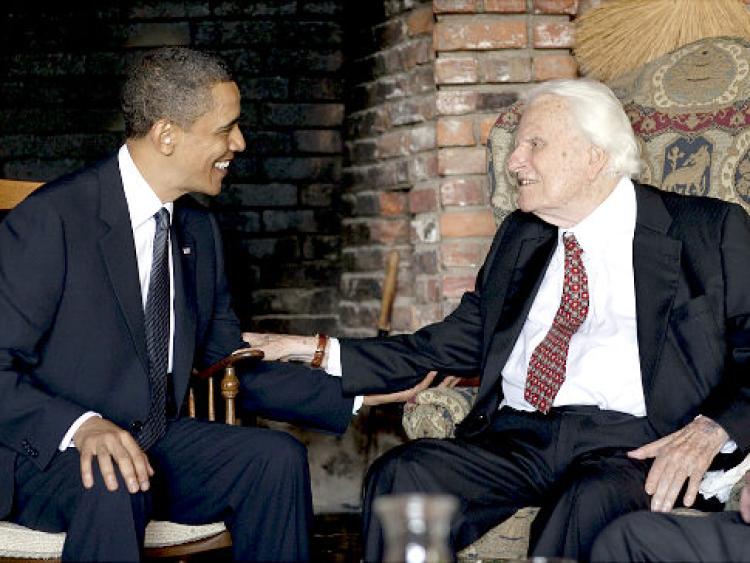Billy Graham and Barack Obama