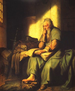 Rembrandt-Paul-In-Prison