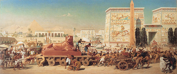 600px-1867_Edward_Poynter_-_Israel_in_Egypt