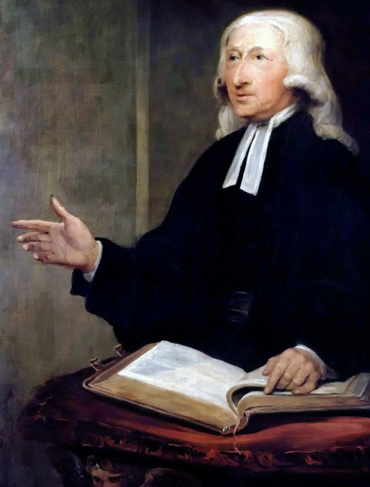 Wesley rechazó famosamente el Calvinismo